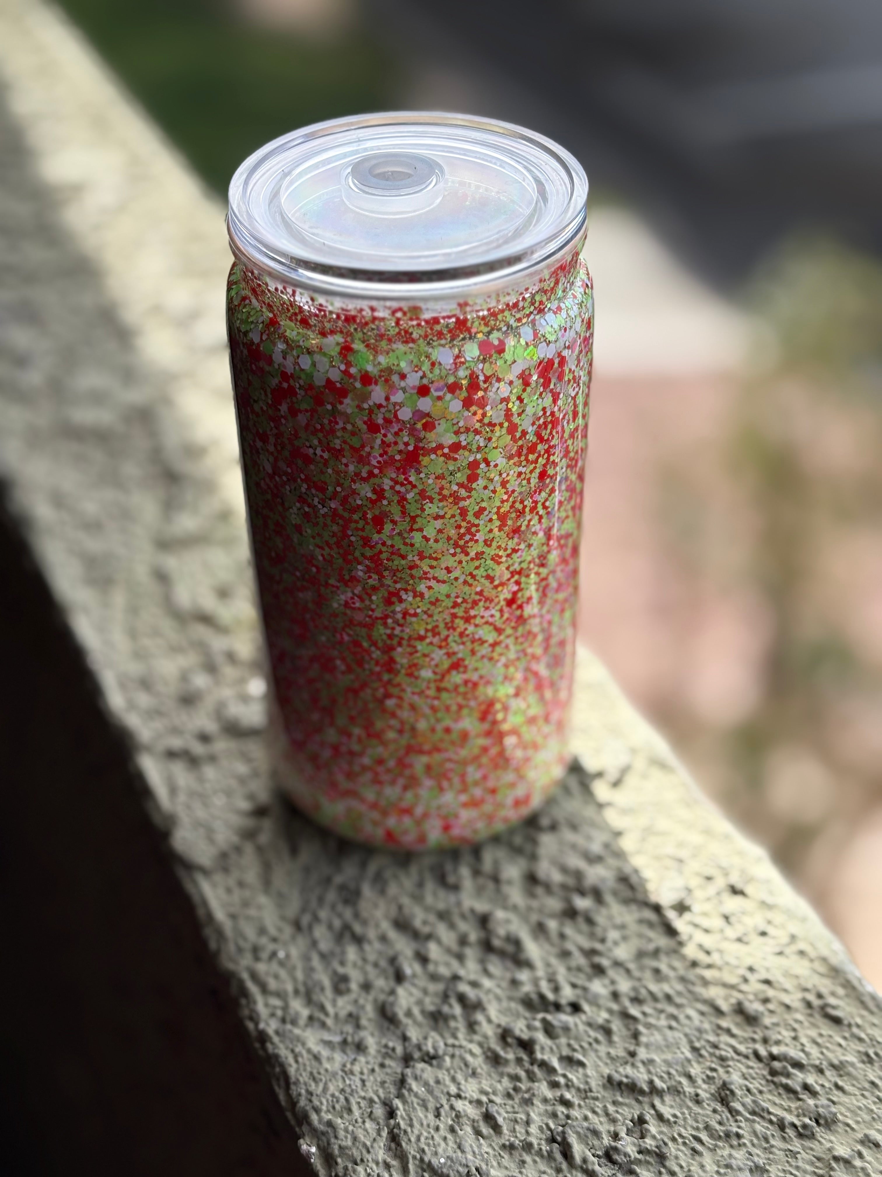 Christmas glitter pre-made