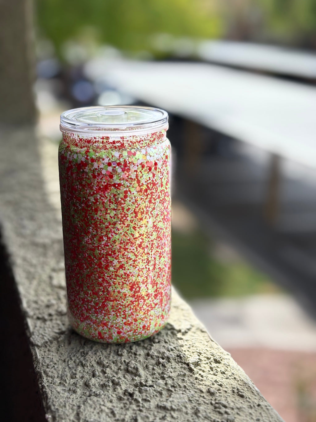 Christmas glitter pre-made