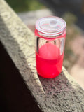 Reddish pink 16oz lava pre-made