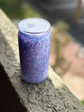 Frozen pre-made glitter 16oz cup