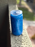 Blue Mica 16oz pre-made cup